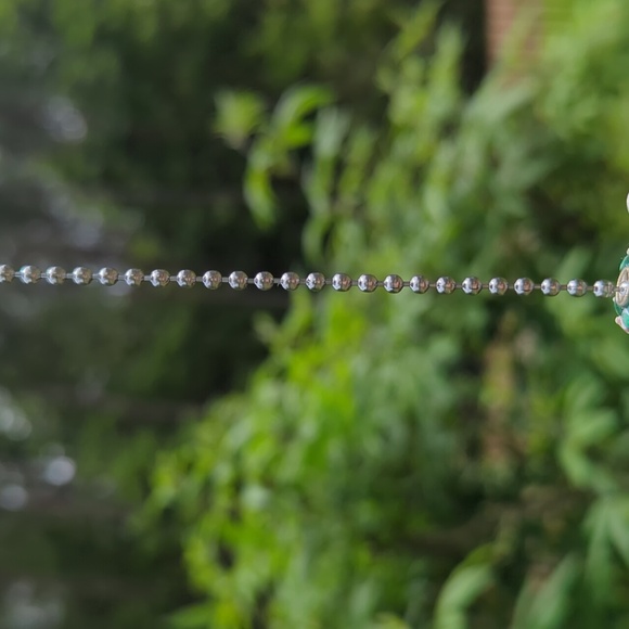 🆕 Handcrafted Artisan Dragonfly Suncatcher w/ Green, Purple & White Glass Beads - Picture 11 of 12